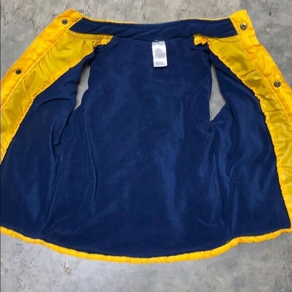 Junior Varsity Athletics Boy’s Yellow Puffer Vest - Picture 5 of 7